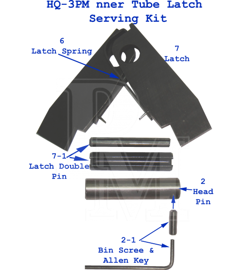 Soil HQ3 Inner T-Spindle Servicing Kit